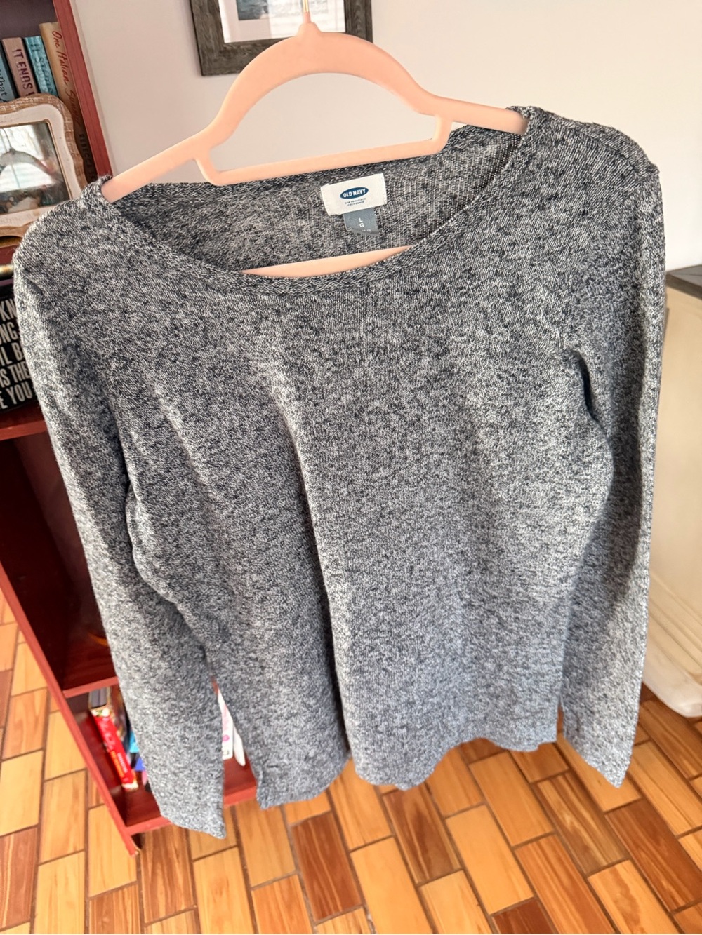 Old Navy Heather Gray Crewneck Sweater